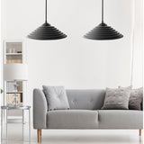 Lustra 204 Chandelier, Negru, 25x25x50 cm
