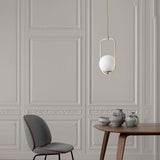 Lustra Ahu Chandelier, Alb, 18x18x70 cm
