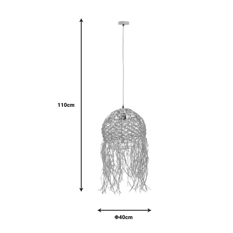 Lustra Amelon, Natural, 40x40x110 cm