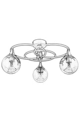 Lustra AR Chandelier, 60x60x31 cm - Bronz negru