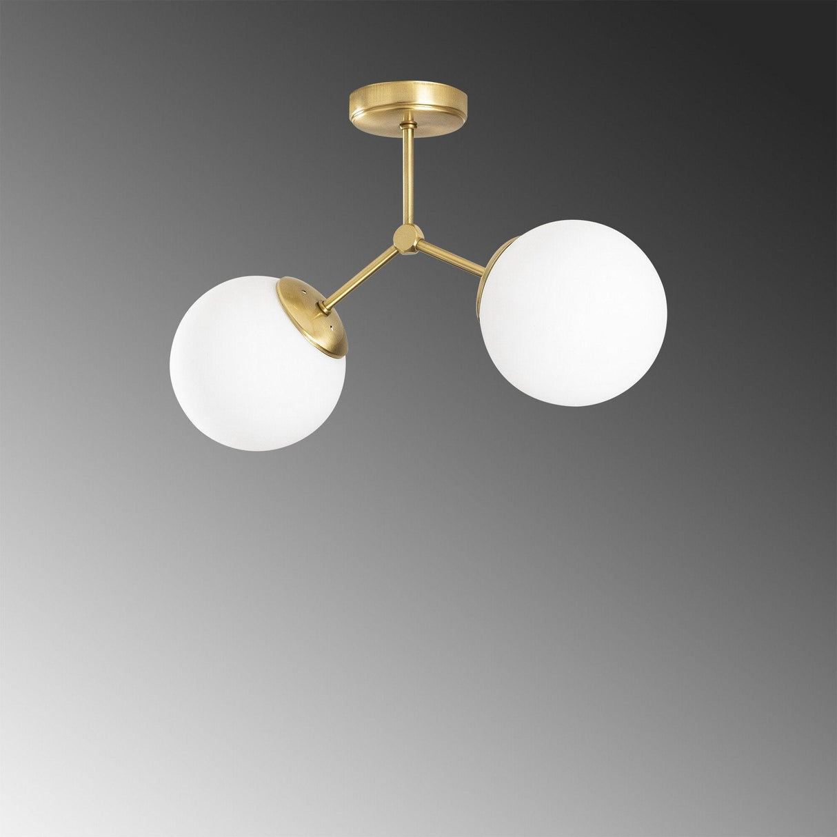 Lustra Arcis, Galben - Alb, 15x15x28 cm