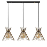 Lustra Arklight 03, Negru, 34x34x129 cm