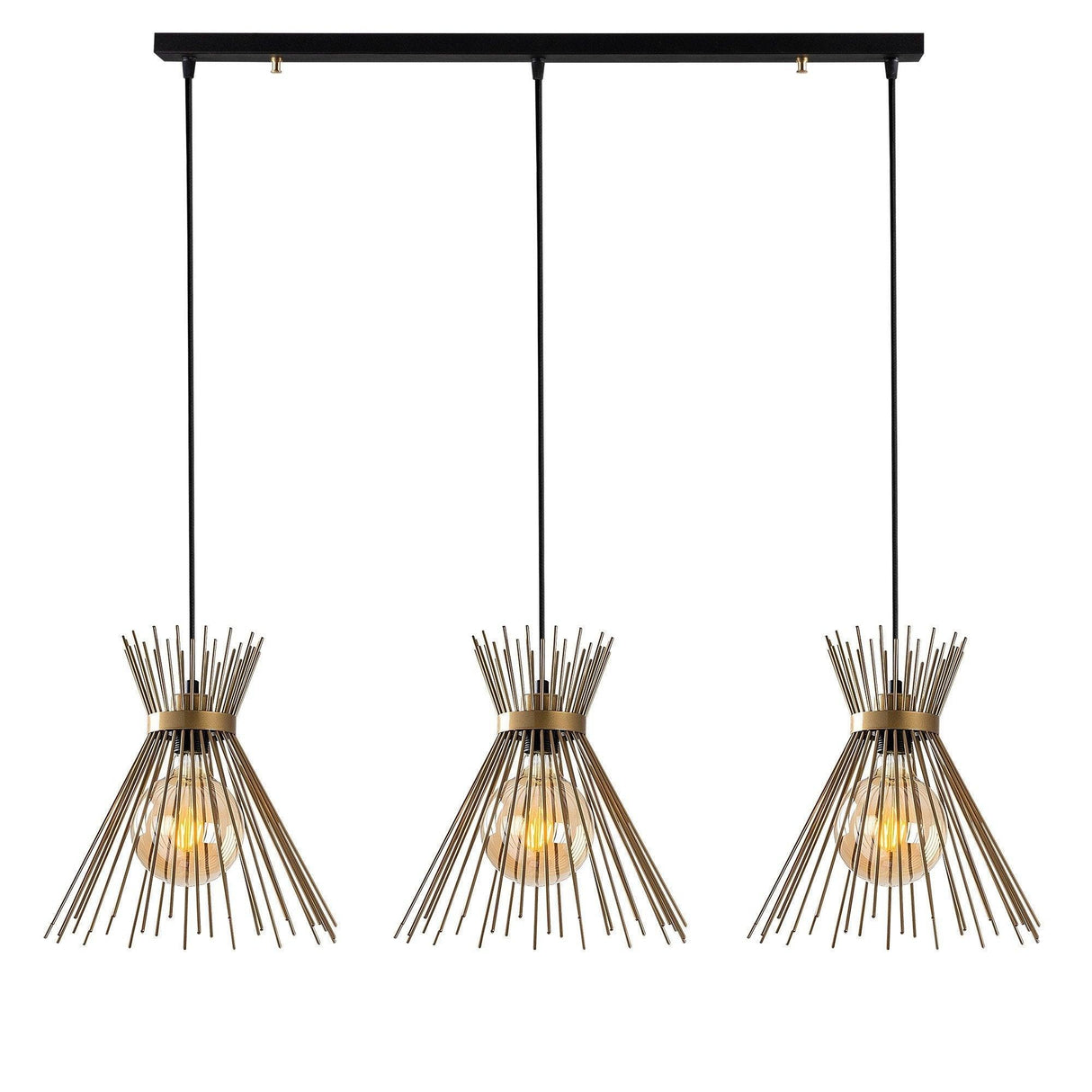 Lustra Arklight 03, Negru, 34x34x129 cm