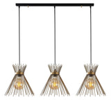Lustra Arklight 03, Negru, 34x34x129 cm