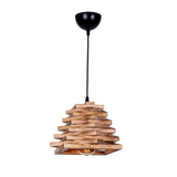 Lustra Ava Ava, Natural-negru, 20x20x65 cm