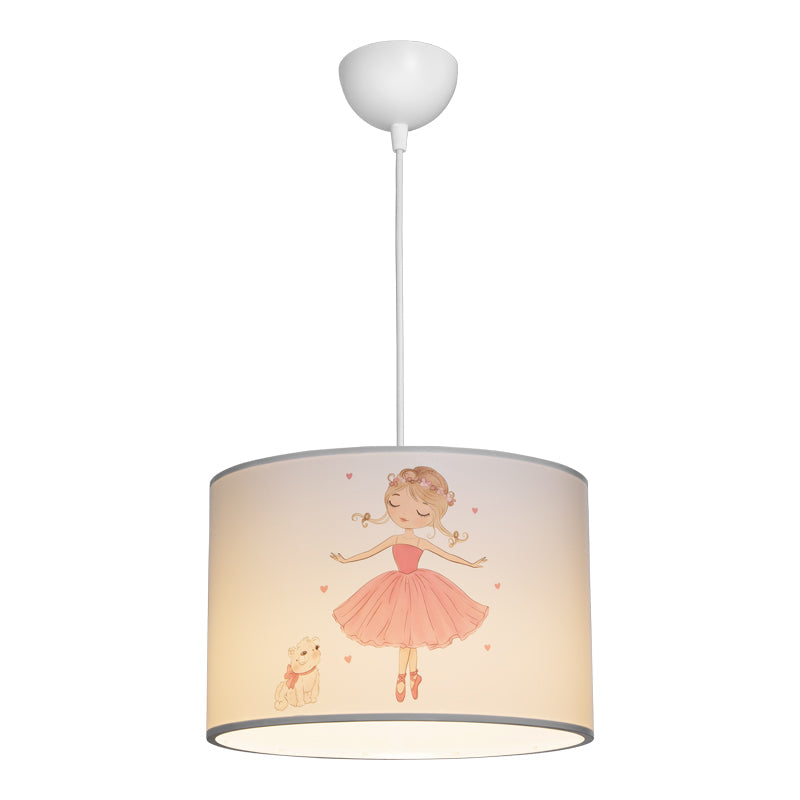 Lustra Ballerina, PVC, Multicolor, D30x20 cm