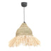 Lustra Boher din iarba de mare, Natural, D33x76 cm