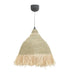 Lustra Boher din iarba de mare tr-o nuanta, Natural, D60x99 cm