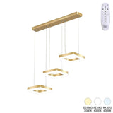 Lustra Benor, metal si LED, 70x20x15 cm - Lustra Benor, metal si LED, 70x20x15 cm - 342-000100