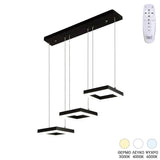 Lustra Benor, metal si LED, 70x20x15 cm - Lustra Benor, metal si LED, 70x20x15 cm