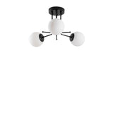 Lustra Daisy Chandelier, Negru, 48x48x34 cm