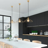 Lustra DEPAY Chandelier, Auriu, 36x36x22 cm