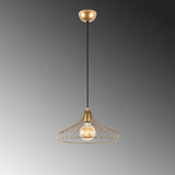 Lustra DEPAY Chandelier, Auriu, 36x36x22 cm