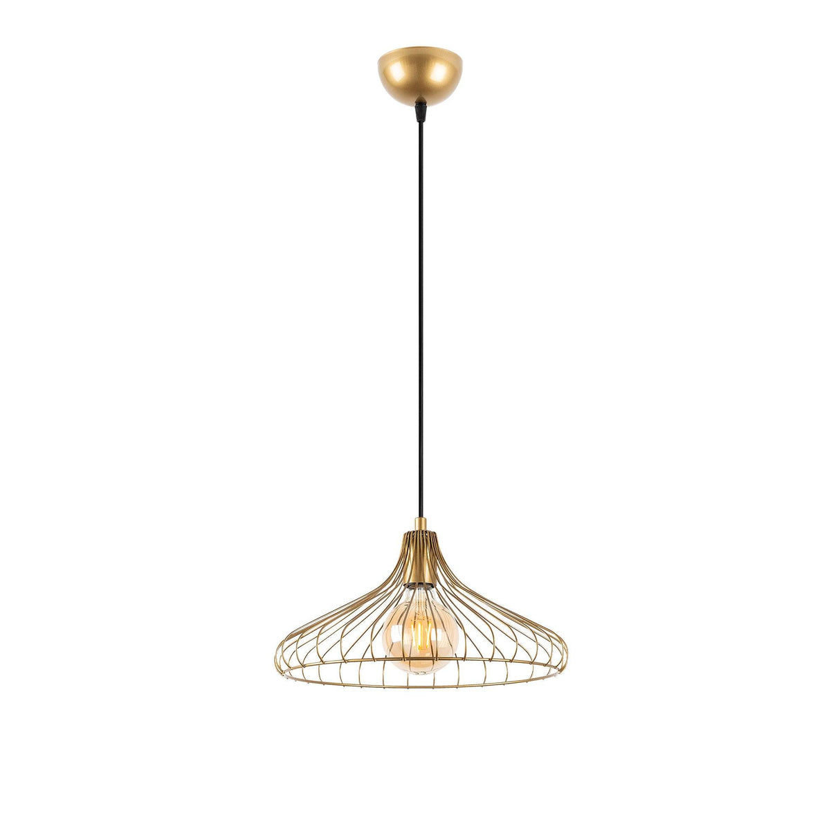 Lustra DEPAY Chandelier, Auriu, 36x36x22 cm