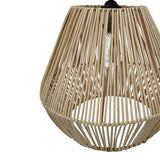 Lustra din rachita Lilabel, Natural, D25x84 cm