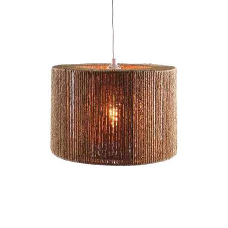 Lustra din sfoara Sento Boho, Natural, 40x40x20 cm