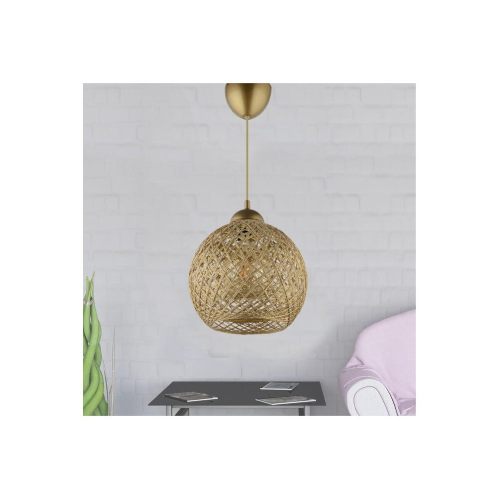 Lustra DL345 Chandelier, 22x22x54 cm - Auriu