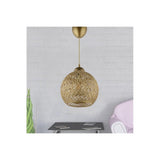 Lustra DL345 Chandelier, 22x22x54 cm - Auriu