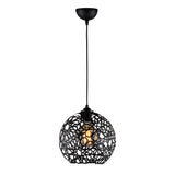 Lustra Dumrul Chandelier, Negru, 25x25x119 cm