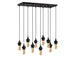 Lustra Exolamp, Negru