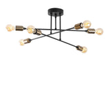 Lustra Fleur Chandelier, Negru, 12x12x27 cm