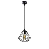 Lustra Fumelamp, Negru, 23x23x117 cm