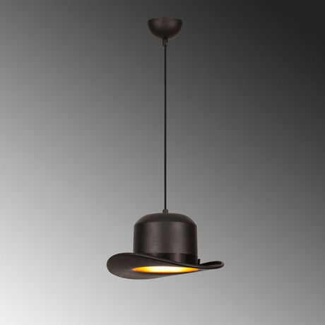 Lustra Gentleman, Negru, 30x30x114 cm