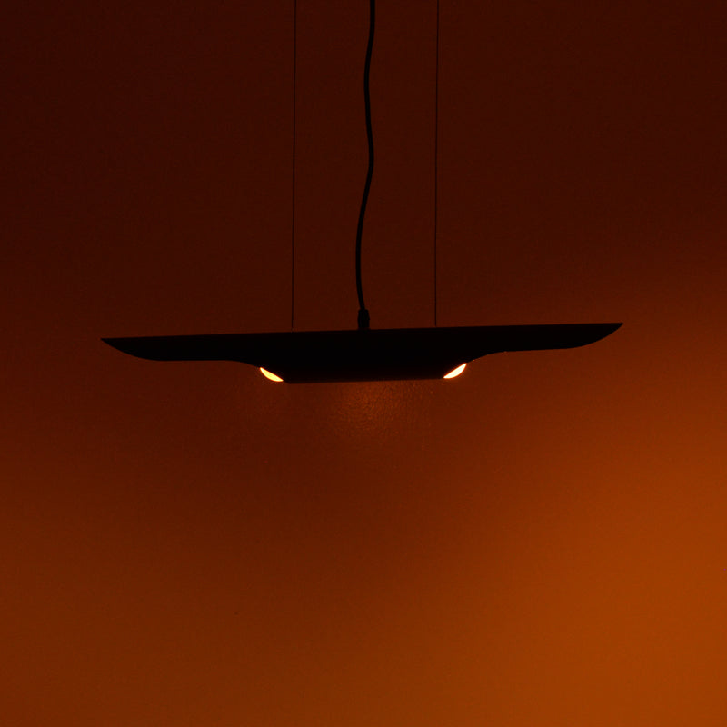 Lustra Gikline metal negru, aurie, 60x60x106 cm
