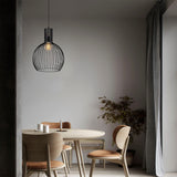 Lustra Glanvil, Negru, 38x38x146 cm