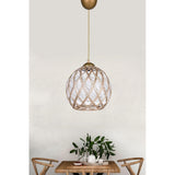 Lustra HM024 Chandelier, Alb