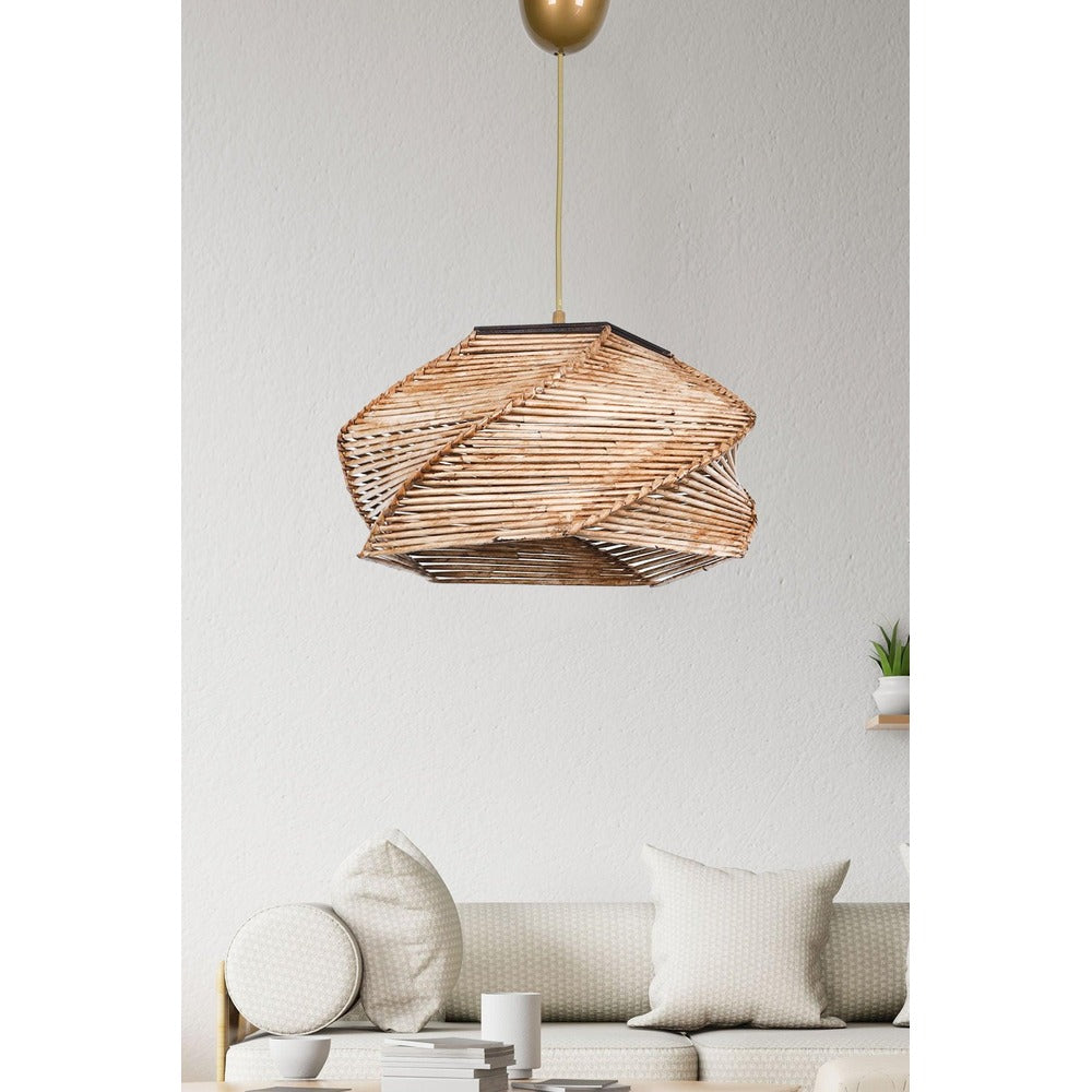 Lustra HM190 Chandelier, Natural, 36x36x25 cm