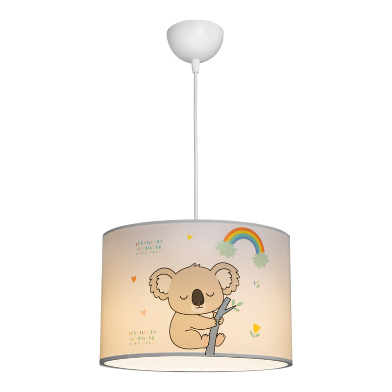Lustra Koala, PVC, Multicolor, D30x20 cm