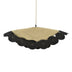 Lustra Kono, Natural-negru, 70x70x100 cm