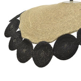 Lustra Kono, Natural-negru, 70x70x100 cm