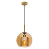 Lustra Krakow 3 Chandelier, Chihlimbar, 25x25x120 cm