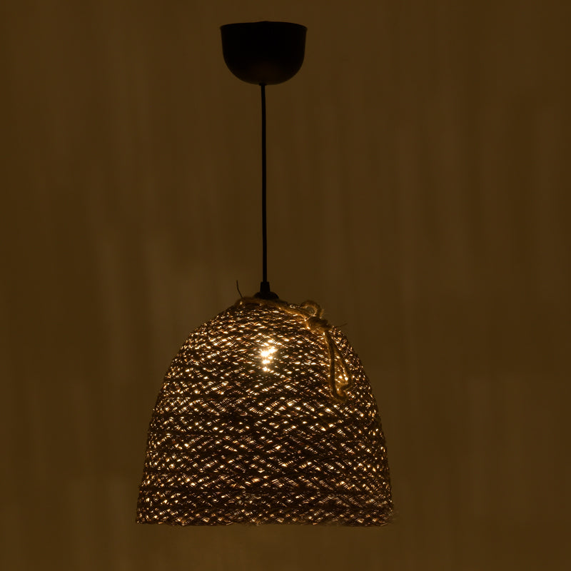 Lustra Lamper din rachita, Natural, D30x82 cm