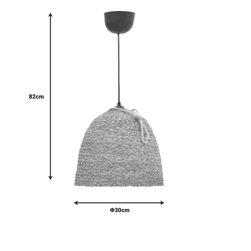 Lustra Lamper din rachita, Natural, D30x82 cm