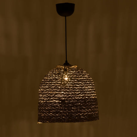 Lustra Lamper din rachita, Natural, D34x87 cm