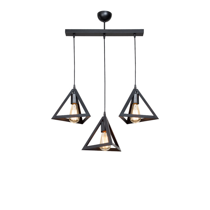Lustra Lich, Negru, 60x24x75 cm