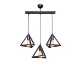 Lustra Lich, Negru, 60x24x75 cm