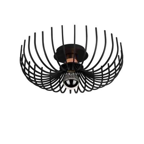 Lustra Litup, Negru, 36x36x12 cm