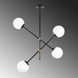 Lustra Lumea, Negru, 15x15x70 cm