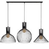 Lustra Luminar 68, Negru, 26x26x158 cm