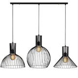 Lustra Luminar 68, Negru, 26x26x158 cm