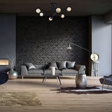 Lustra Luminar, Neagra, 15x15x30 cm