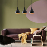 Lustra Luminoxa, Negru, 72x72x118 cm