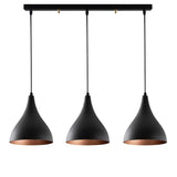Lustra Luminoxa, Negru, 72x72x118 cm