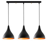 Lustra Luminoxa, Negru, 72x72x118 cm