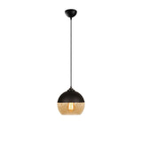 Lustra Luxus, Negru, 20x20x116 cm