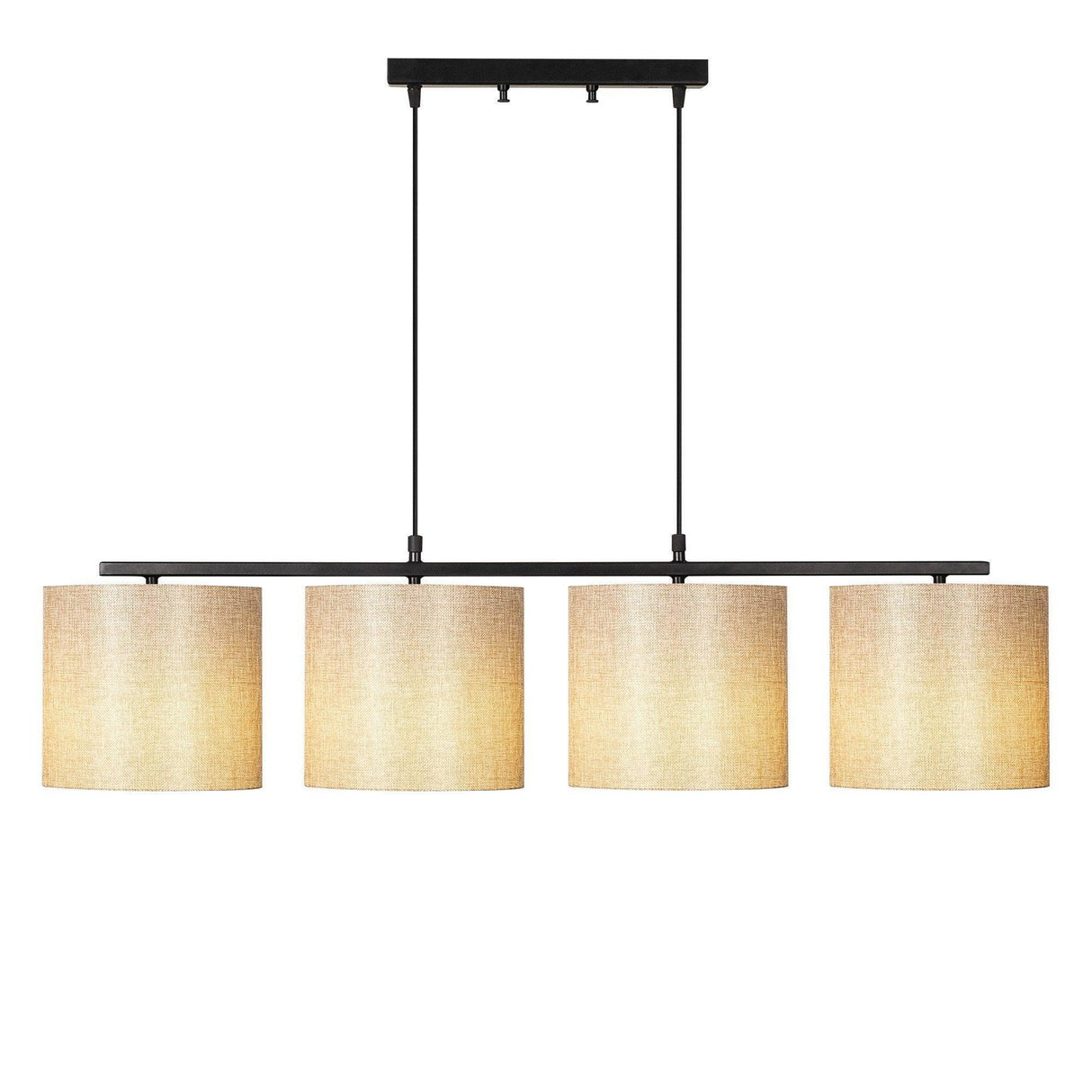 Lustra Luxxet, Negru/Crem, 20x20x120 cm